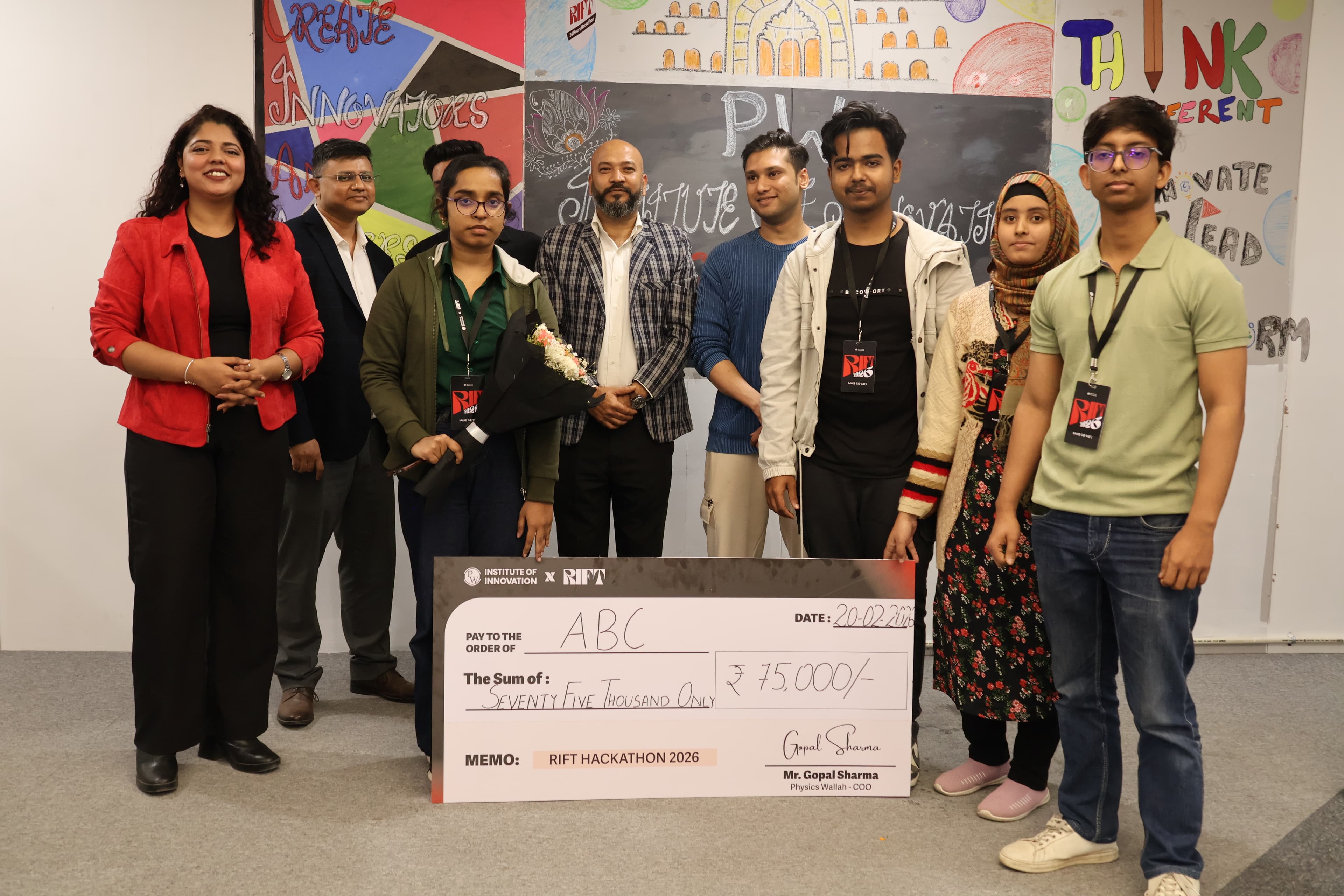 Rift Hackathon Runner-Up — 1st Year Achievement